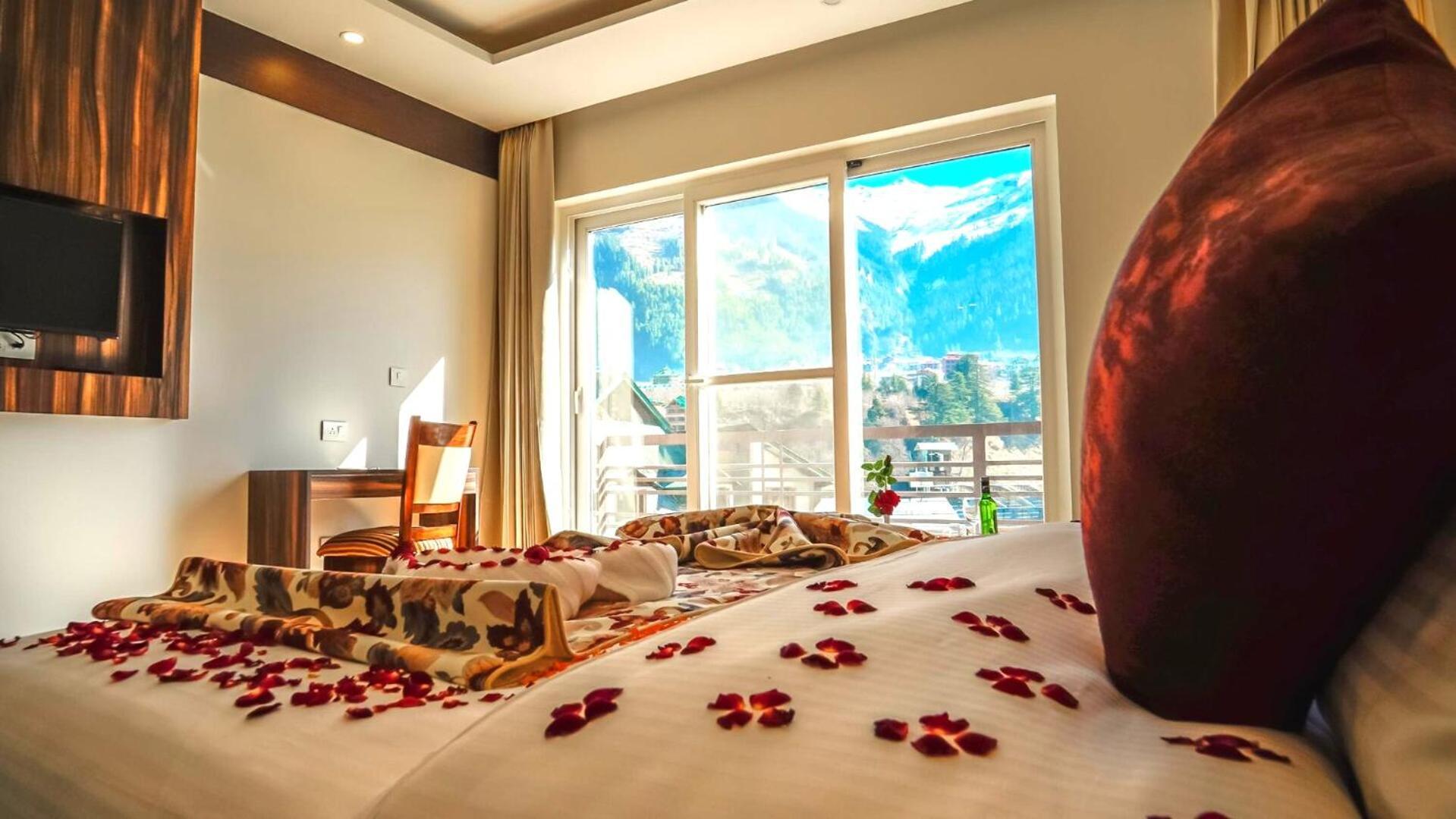Hotel Simsa Heights Manali Esterno foto